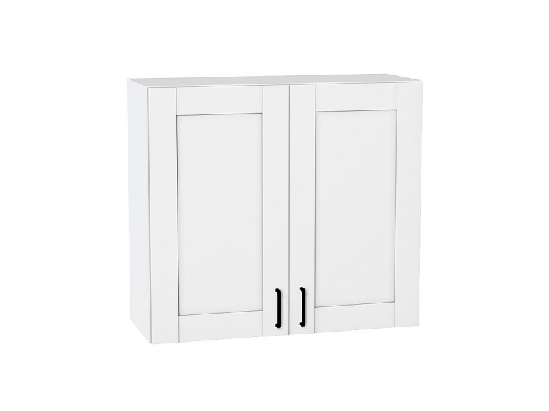 Кухня 716*800*Шкаф верхний с 2-мя дверцами Лофт Super White/Белый