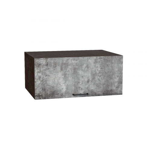 358*800* Шкаф верхний горизонтальный глубокий Флэт Temple Stone 2S Graphite