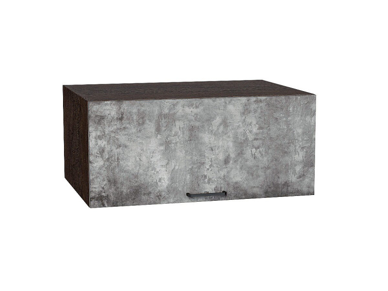 358*800* Шкаф верхний горизонтальный глубокий Флэт Temple Stone 2S Graphite