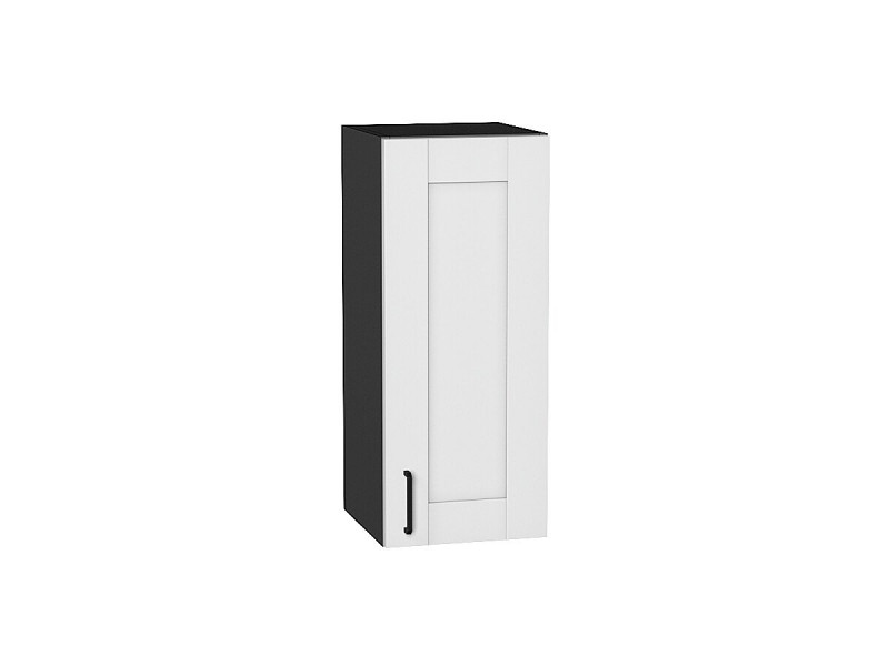 Кухня 716*300*Шкаф верхний с 1-ой дверцей Лофт Super White/Graphite