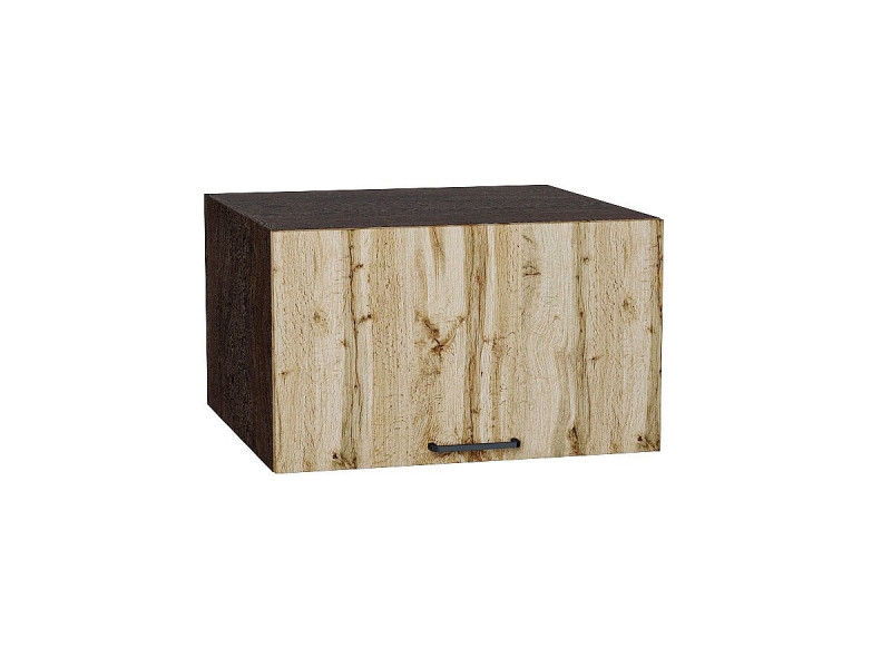 358*600* Шкаф верхний горизонтальный глубокий Флэт Wotan Oak 2S Graphite